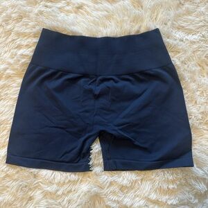Women's Navy Blue Bike Shorts